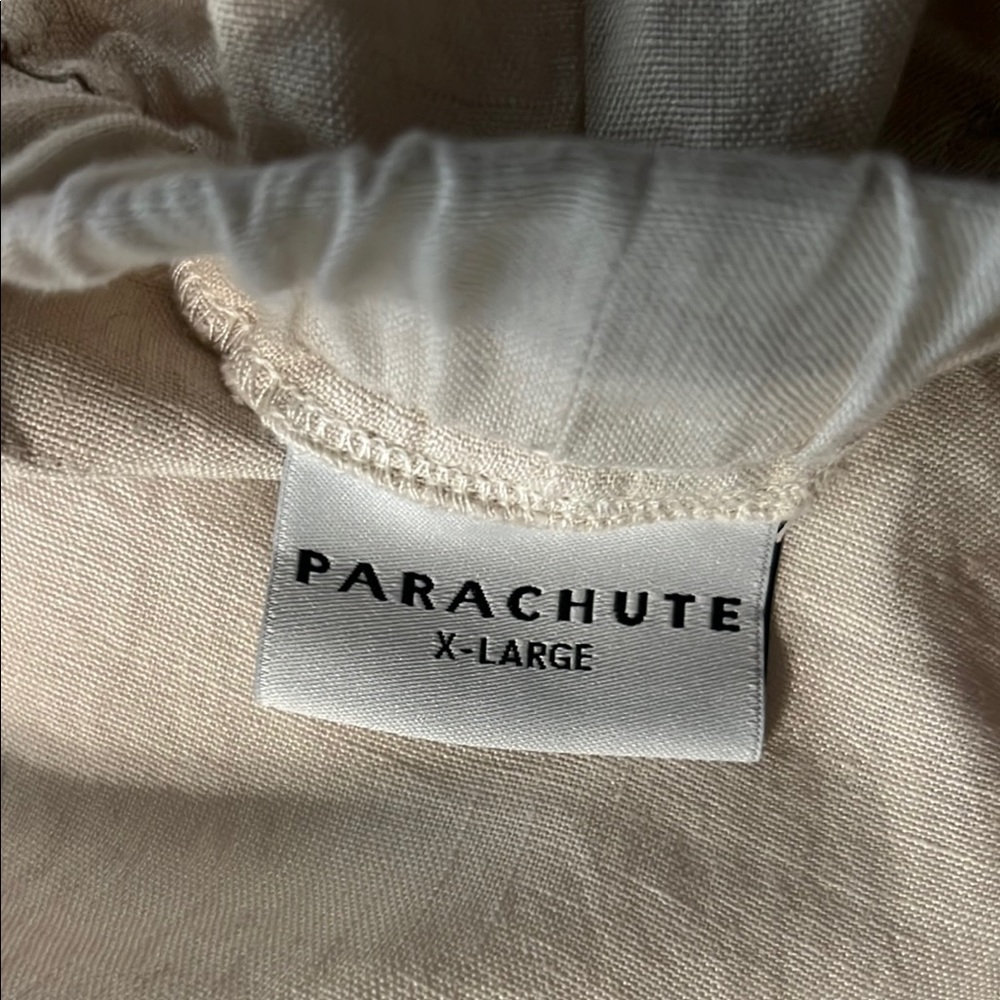 Parachute Linen Lounge Shorts - Bone - Sz XL - Picture 5 of 10